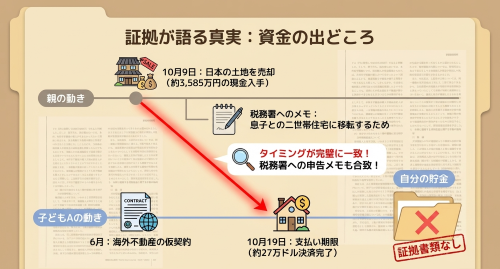 特別受益の証拠
