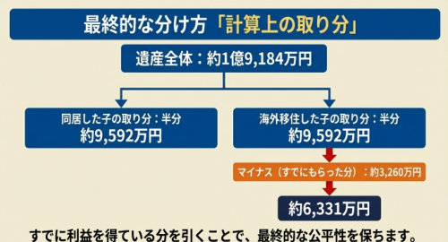 特別受益の相続分の計算