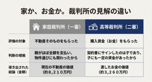 特別受益の不動産の評価